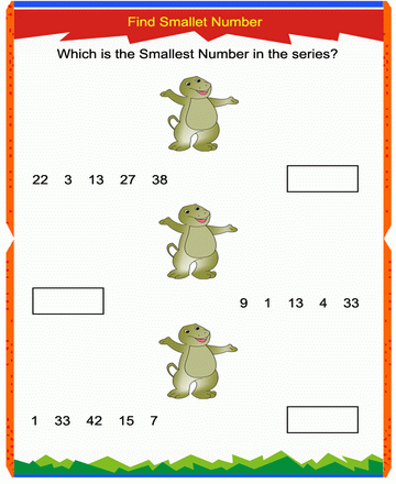 Smallest Number 10 Sheet