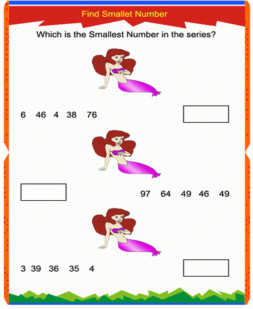 Smallest Number 19 Sheet