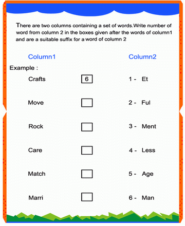 Suffix 4 Sheet