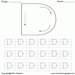 Block Letter Dot To Dots D