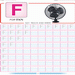 Block Letter F