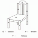 Drawing Dot To Dots Chair