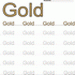 Gold Word Color Coloring Worksheet