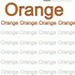 Orange Word Color Coloring Worksheet