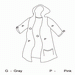 Drawing Dot To Dots Rain Coat