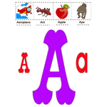 Capital Alphabet With Picture