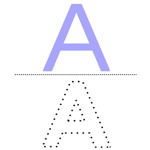 Capital Alphabet Work Sheets