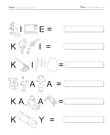 Complete The Word 11 Sheet