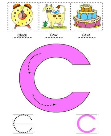 Letter C Sheet