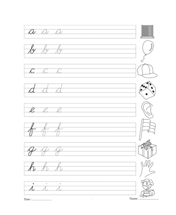 Practice Exercises for Adults, Teens, and Older Kids to Improve Handwriting