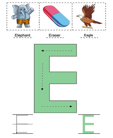 Letter E Sheet