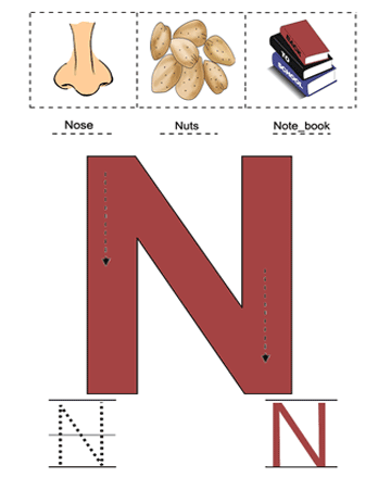 Letter N Sheet