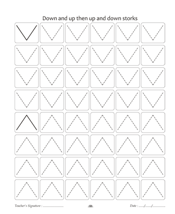 Pattern Writing 10 Sheet