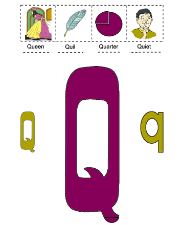 Alphabet Q Sheet