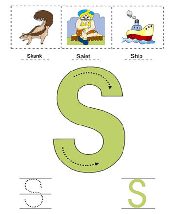 Letter S Sheet