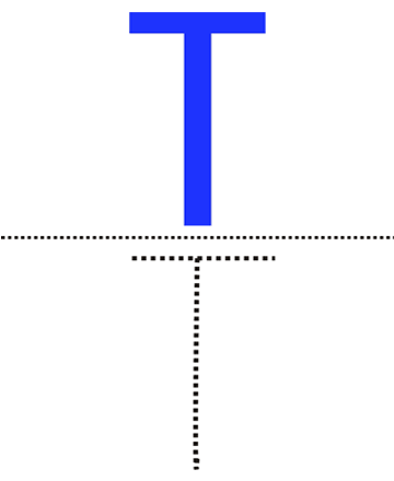 Capital Alpahbet T Sheet