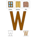 Letter W